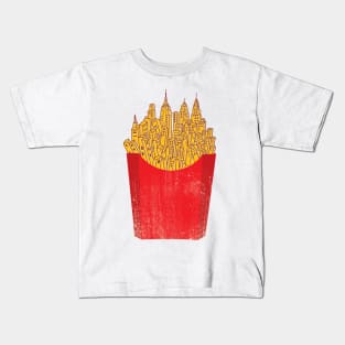 French Fries City Kids T-Shirt